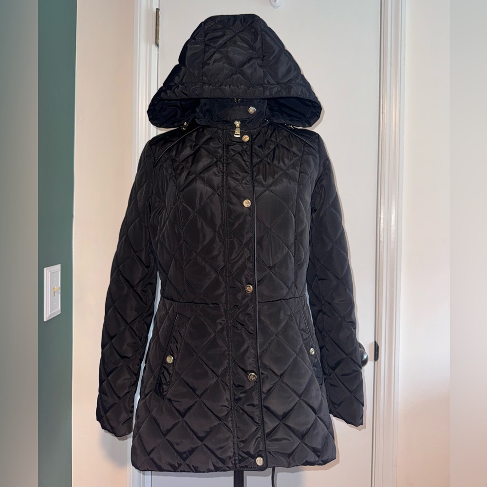 Ralph Lauren Black Quilted Puffer Jacket
